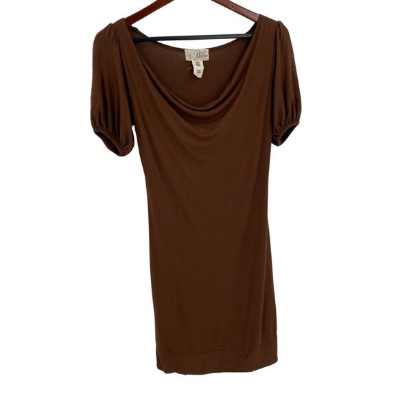 Vintage Guess brown short dress size XS y2k Made in USA - Picture 1 of 7